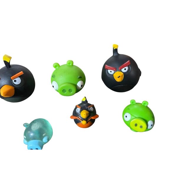 Angry Birds Game Plastic & Rubber Figures Lot Of 9 Star Wars Han Solo - Picture 5 of 5